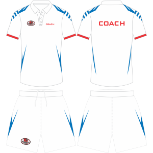 Professional Athletic Coach Polo T-Shirt & Shorts Kit