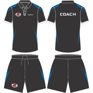 Professional Athletic Coach Polo T-Shirt & Shorts Kit